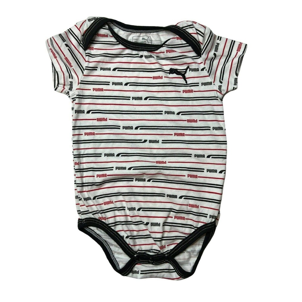 Puma Short Sleeve‎ Bodysuit 6-9 Month